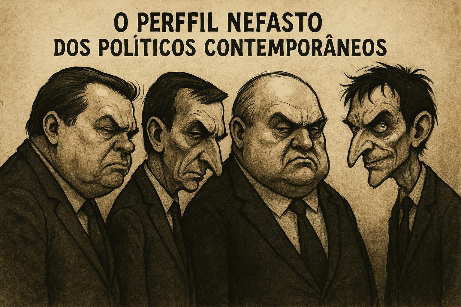 Tipos políticos numa terra de ignorantes
