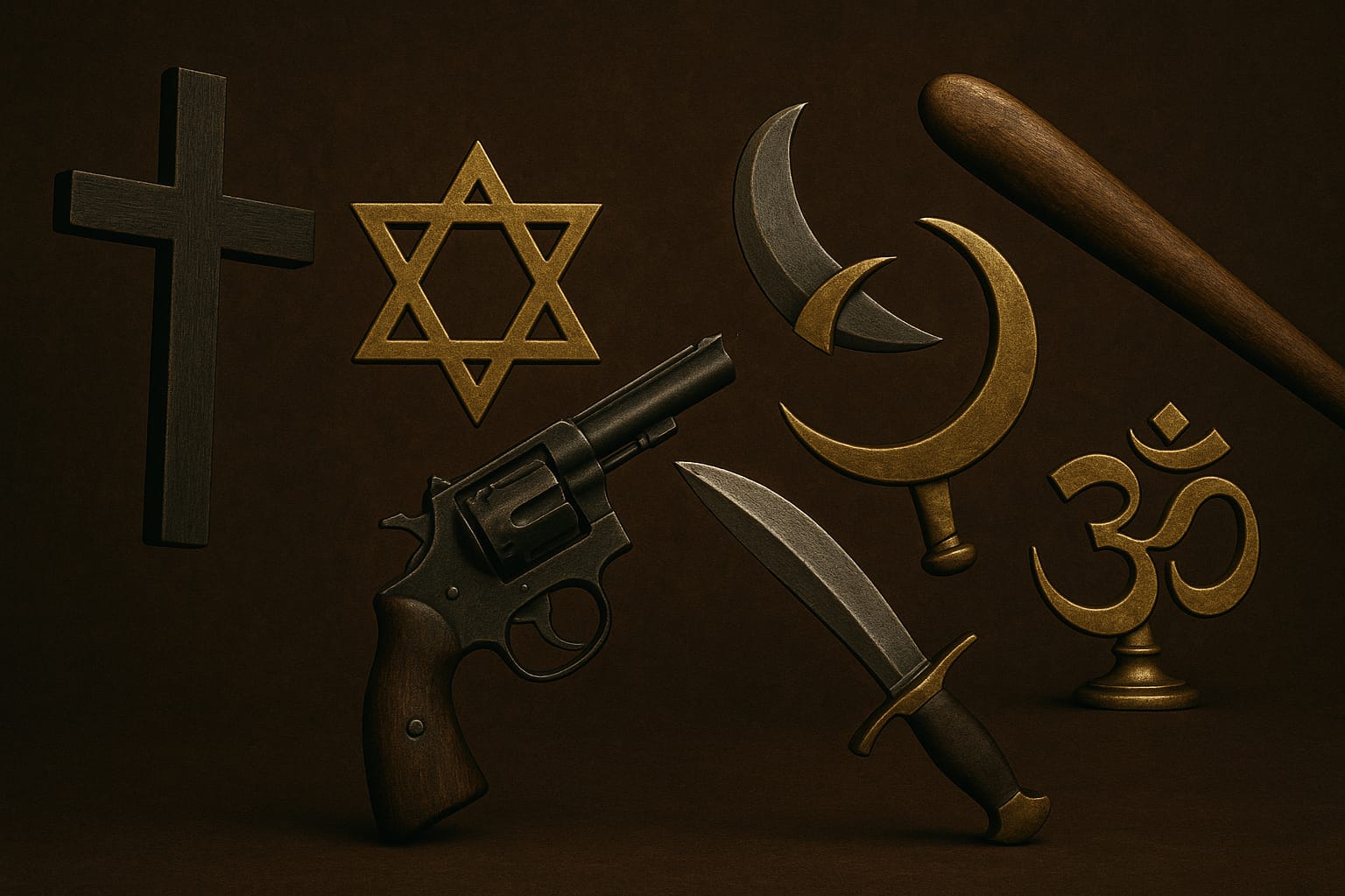 Religião e agressão.