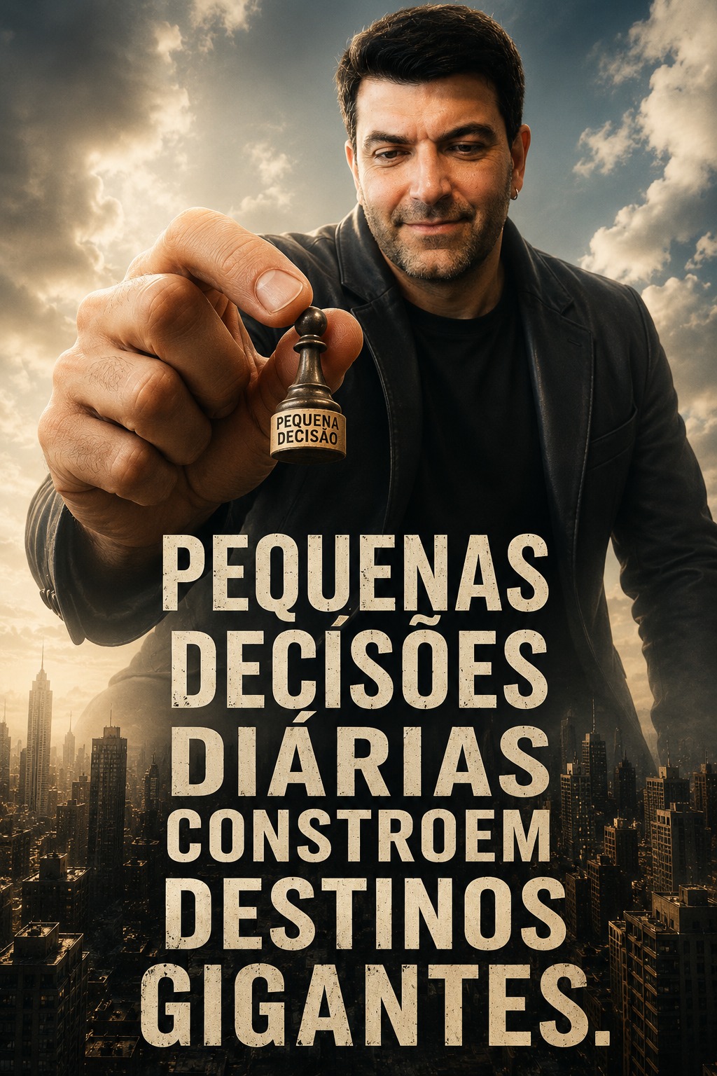 Pequenas decisões diárias constroem destinos gigantes.